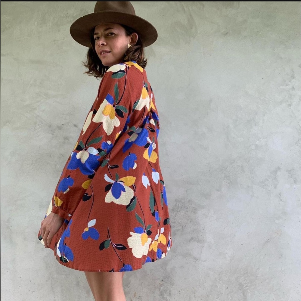TYSA S Nomad Mini dress in Marrakech print 0/1